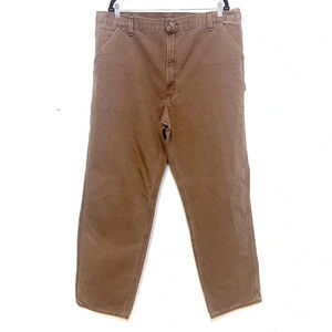 Carhartt Heavy Duty Utility Duck Work Pants 40x32 - Canvas Straight Leg Workwear